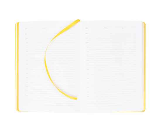 Ежедневник New Factor Metal, желтый, Цвет: желтый, Размер: 15х20,8х2 см, изображение 4