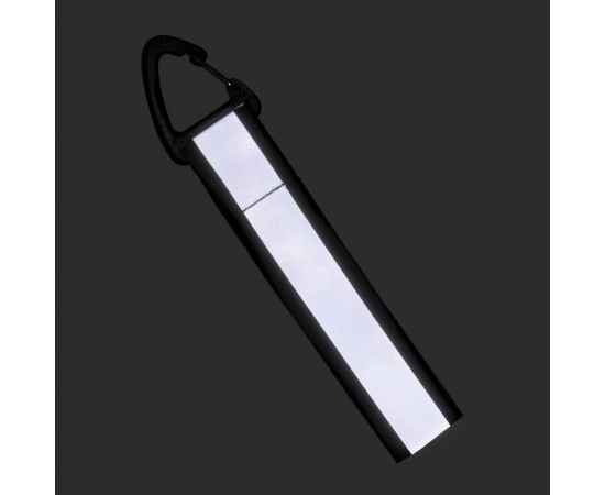 Светоотражающий брелок Flashline, серый с черным, изображение 5