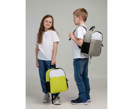 Детский рюкзак Comfit, белый с серым, Цвет: белый, серый, Объем: 9, изображение 8