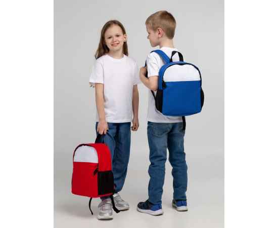 Детский рюкзак Comfit, белый с синим, Цвет: белый, синий, Объем: 9, изображение 7