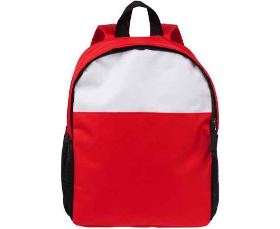 Детский рюкзак Comfit, белый с красным, Цвет: белый, красный, Объем: 9, изображение 2