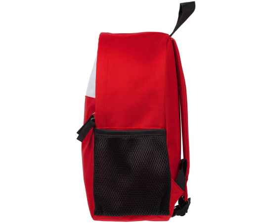Детский рюкзак Comfit, белый с красным, Цвет: белый, красный, Объем: 9, изображение 3