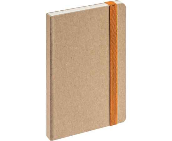 Ежедневник Eco Write Mini, недатированный, с оранжевой резинкой, Цвет: оранжевый, изображение 2