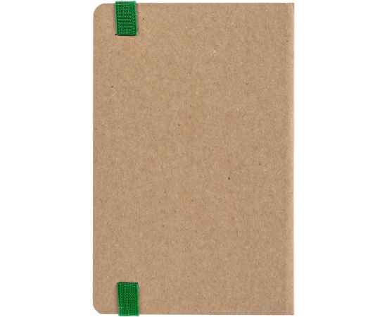 Ежедневник Eco Write Mini, недатированный, с зеленой резинкой, Цвет: зеленый, изображение 4