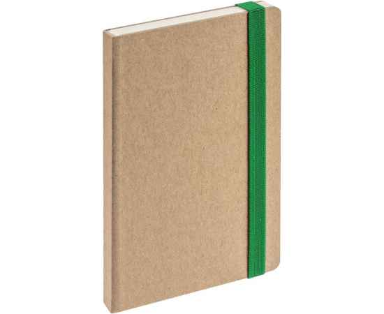 Ежедневник Eco Write Mini, недатированный, с зеленой резинкой, Цвет: зеленый, изображение 2