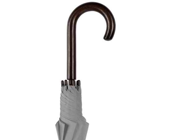 Зонт-трость Standard, серый, изображение 4