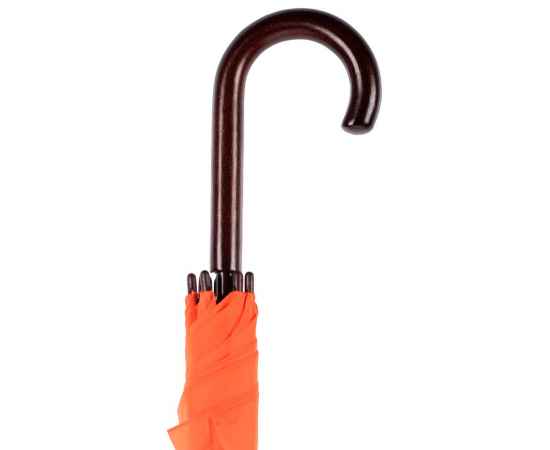 Зонт-трость Standard, оранжевый неон, изображение 4