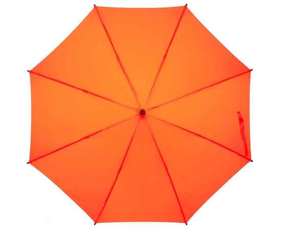 Зонт-трость Standard, оранжевый неон, изображение 2