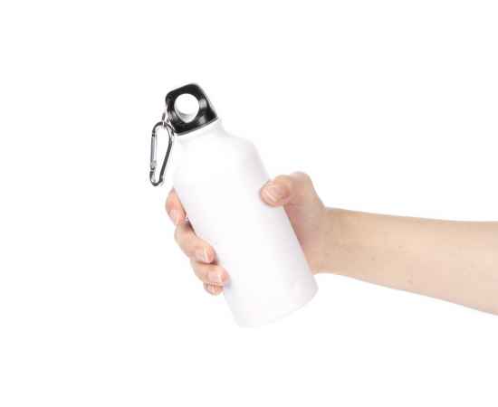 Бутылка для воды Funrun 400, белая, Цвет: белый, Объем: 400, изображение 3
