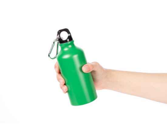 Бутылка для воды Funrun 400, зеленая, Цвет: зеленый, Объем: 400, изображение 3