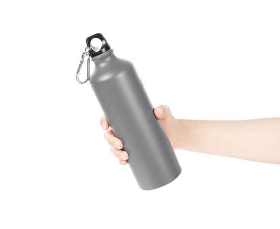 Бутылка для воды Funrun 750, серая, Цвет: серый, изображение 3