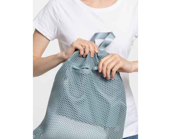 Рюкзак-мешок Verkko, серо-голубой, изображение 12