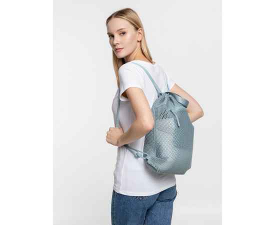 Рюкзак-мешок Verkko, серо-голубой, изображение 7