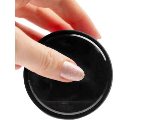 Смарт-бутылка с заменяемой батарейкой Long Therm Soft Touch, черная, Цвет: черный, Объем: 500, изображение 8