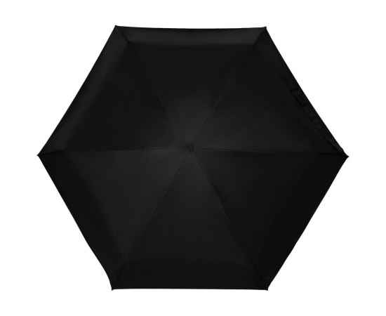 Зонт складной Color Action, в кейсе, черный, Цвет: черный, изображение 4