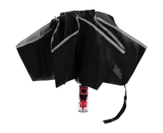 Зонт наоборот складной Futurum, черный, Цвет: черный, изображение 6