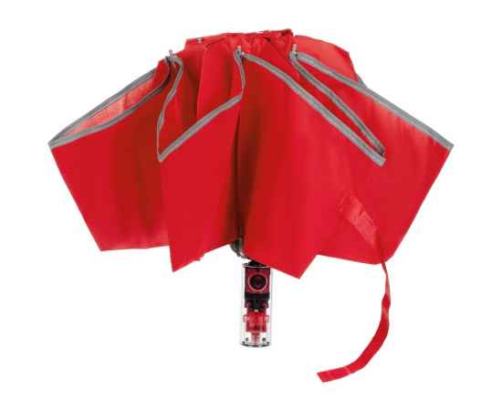 Зонт наоборот складной Futurum, красный, Цвет: красный, изображение 5