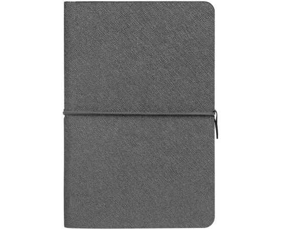 Блокнот Saffian Mini, серый, Цвет: серый, изображение 3