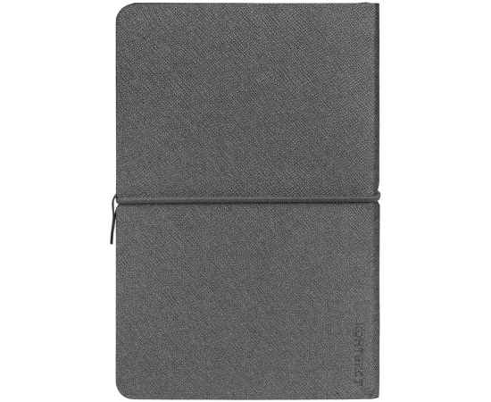 Блокнот Saffian Mini, серый, Цвет: серый, изображение 4