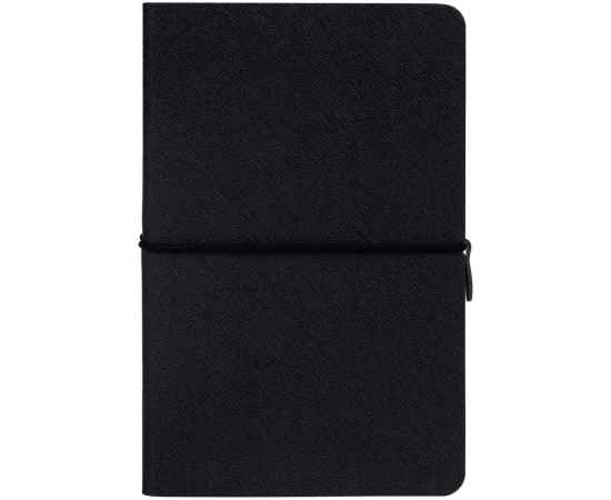 Блокнот Saffian Mini, черный, Цвет: черный, изображение 3