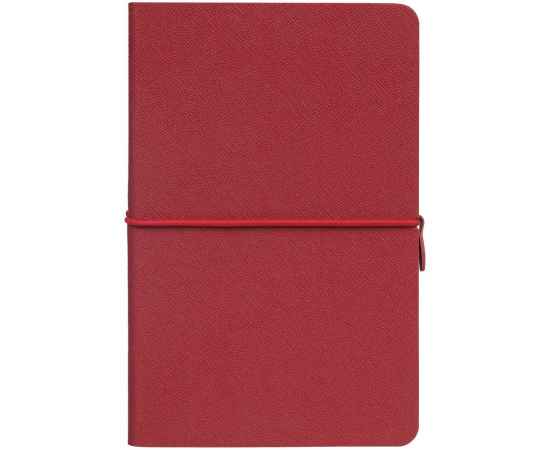 Блокнот Saffian Mini, красный, Цвет: красный, изображение 3
