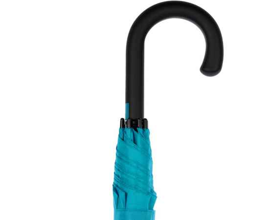 Зонт-трость Undercolor с цветными спицами, бирюзовый, Цвет: бирюзовый, изображение 5
