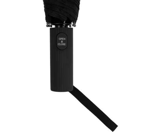 Зонт складной Ribbo, черный, Цвет: черный, изображение 6