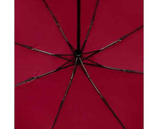 Зонт складной Ribbo, красный, Цвет: красный, изображение 3