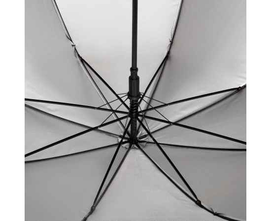 Зонт-трость Silverine, черный, Цвет: черный, изображение 3