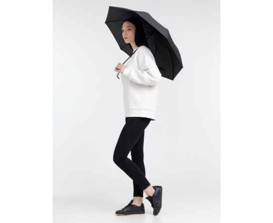 Зонт складной Rain Spell, черный, Цвет: черный, изображение 5