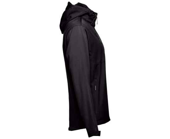 Куртка софтшелл мужская Zagreb, черная, размер S, Цвет: черный, Размер: S, изображение 3