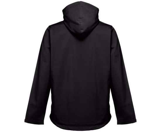 Куртка софтшелл мужская Zagreb, черная, размер S, Цвет: черный, Размер: S, изображение 4