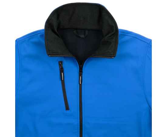 Куртка софтшелл мужская Zagreb, ярко-синяя, размер S, Цвет: синий, Размер: S, изображение 5