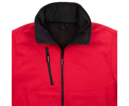Куртка софтшелл мужская Zagreb, красная, размер S, Цвет: красный, Размер: S, изображение 5