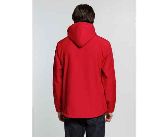 Куртка софтшелл мужская Zagreb, красная, размер S, Цвет: красный, Размер: S, изображение 7