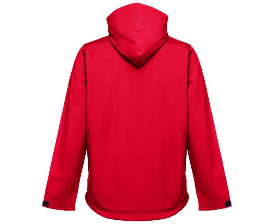 Куртка софтшелл мужская Zagreb, красная, размер S, Цвет: красный, Размер: S, изображение 4