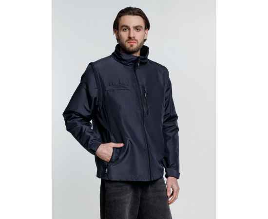 Куртка-трансформер унисекс Astana, темно-синяя, размер S, Размер: S, изображение 12