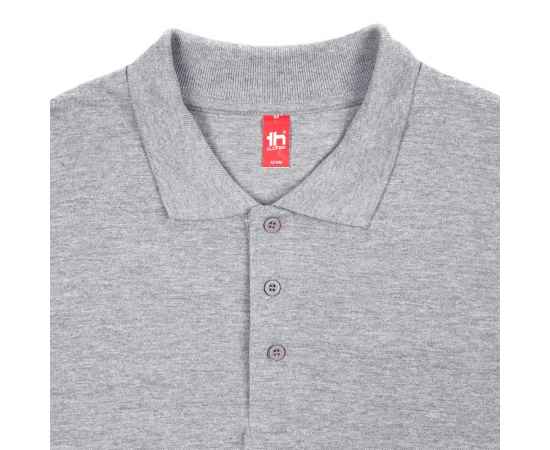 Рубашка поло мужская Adam, серый меланж, размер S, Цвет: серый, серый меланж, Размер: S, изображение 3