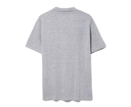 Рубашка поло мужская Adam, серый меланж, размер S, Цвет: серый, серый меланж, Размер: S, изображение 2
