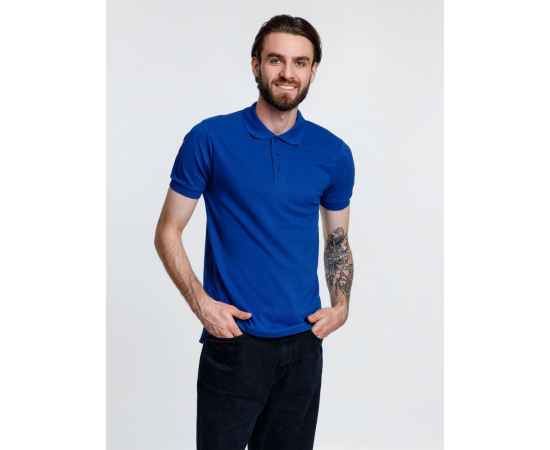Рубашка поло мужская Adam, ярко-синяя, размер S, Цвет: синий, Размер: S, изображение 5