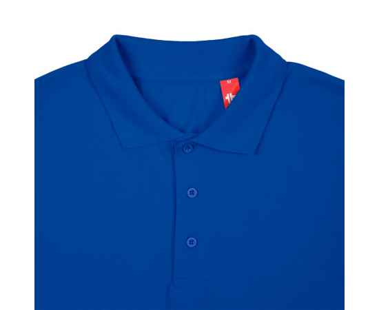 Рубашка поло мужская Adam, ярко-синяя, размер S, Цвет: синий, Размер: S, изображение 3