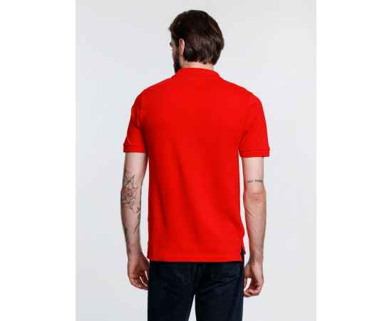 Рубашка поло мужская Adam, красная, размер S, Цвет: красный, Размер: S, изображение 7
