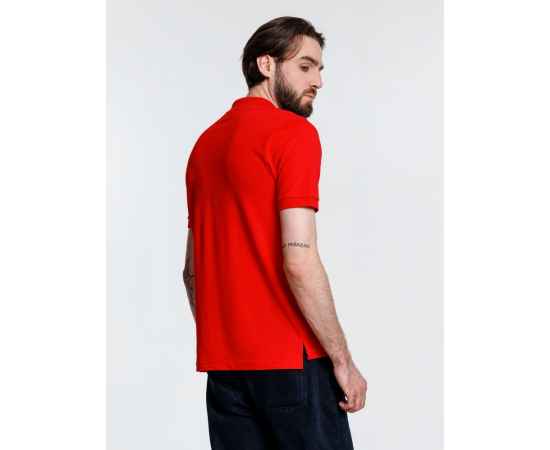 Рубашка поло мужская Adam, красная, размер S, Цвет: красный, Размер: S, изображение 6