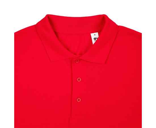 Рубашка поло мужская Adam, красная, размер S, Цвет: красный, Размер: S, изображение 3