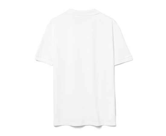 Рубашка поло мужская Adam, белая, размер S, Цвет: белый, Размер: S, изображение 2