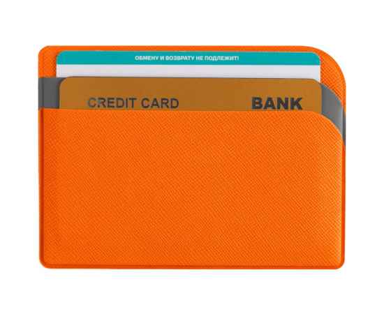 Чехол для карточек Dual, оранжевый, Цвет: оранжевый, изображение 3