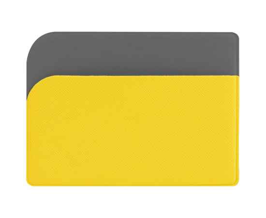 Чехол для карточек Dual, желтый, Цвет: желтый, изображение 2