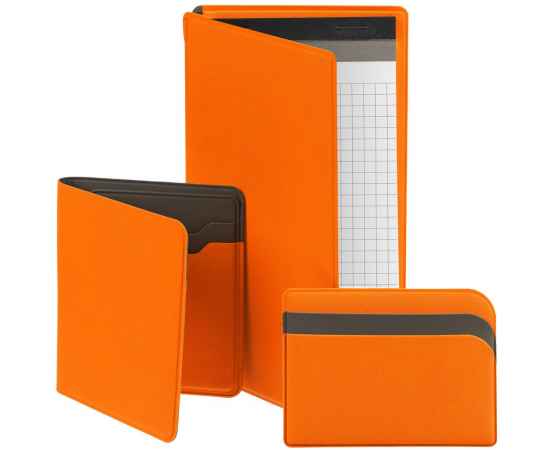 Картхолдер с отделением для купюр Dual, оранжевый, Цвет: оранжевый, изображение 6
