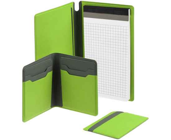 Чехол для карточек Dual, зеленый, Цвет: зеленый, изображение 7