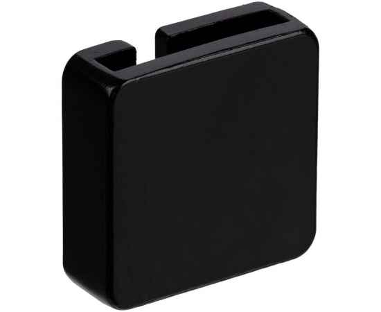 Квадратный шильдик на резинку Direct, черный, Цвет: черный, изображение 3